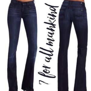 7 FOR ALL MANKIND HIGH WAIST BOOTCUT JEANS